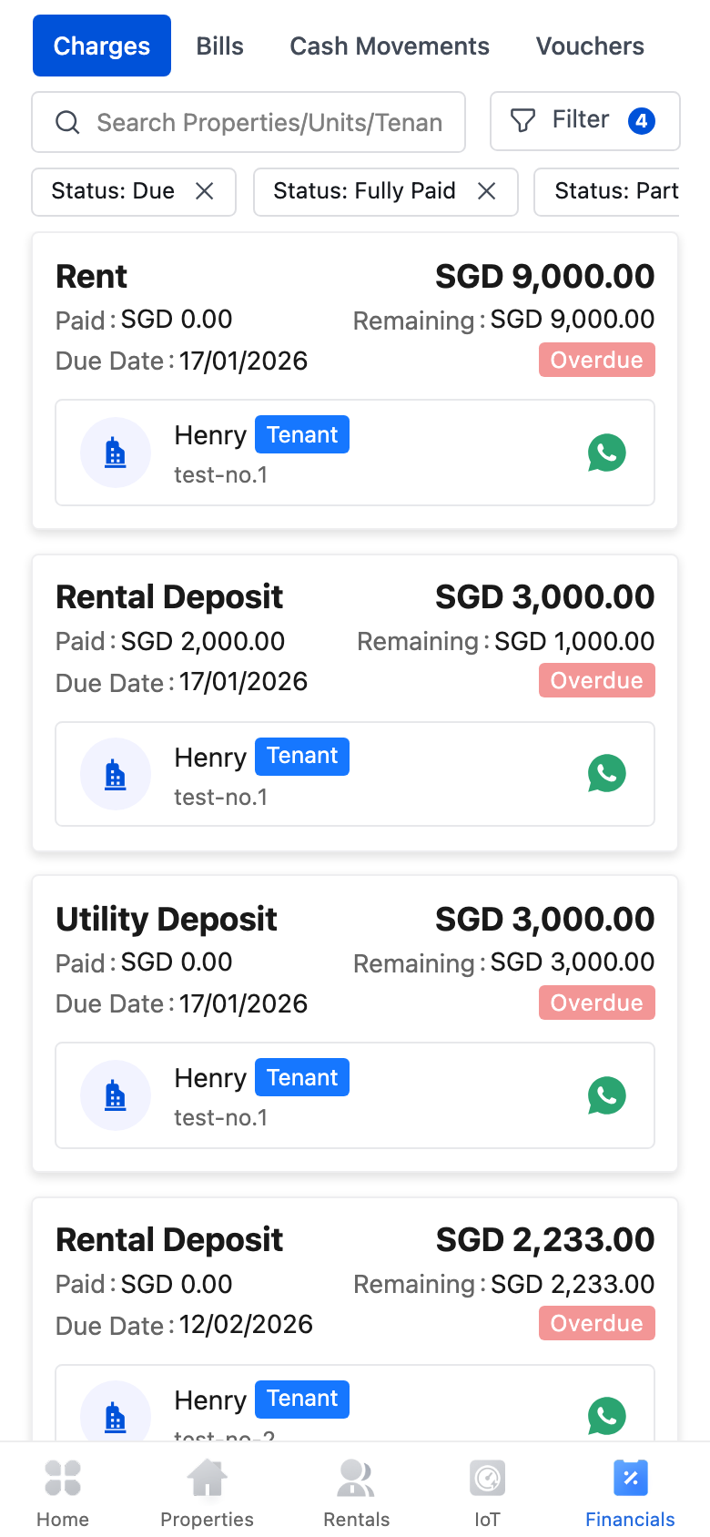 App Charges overview
