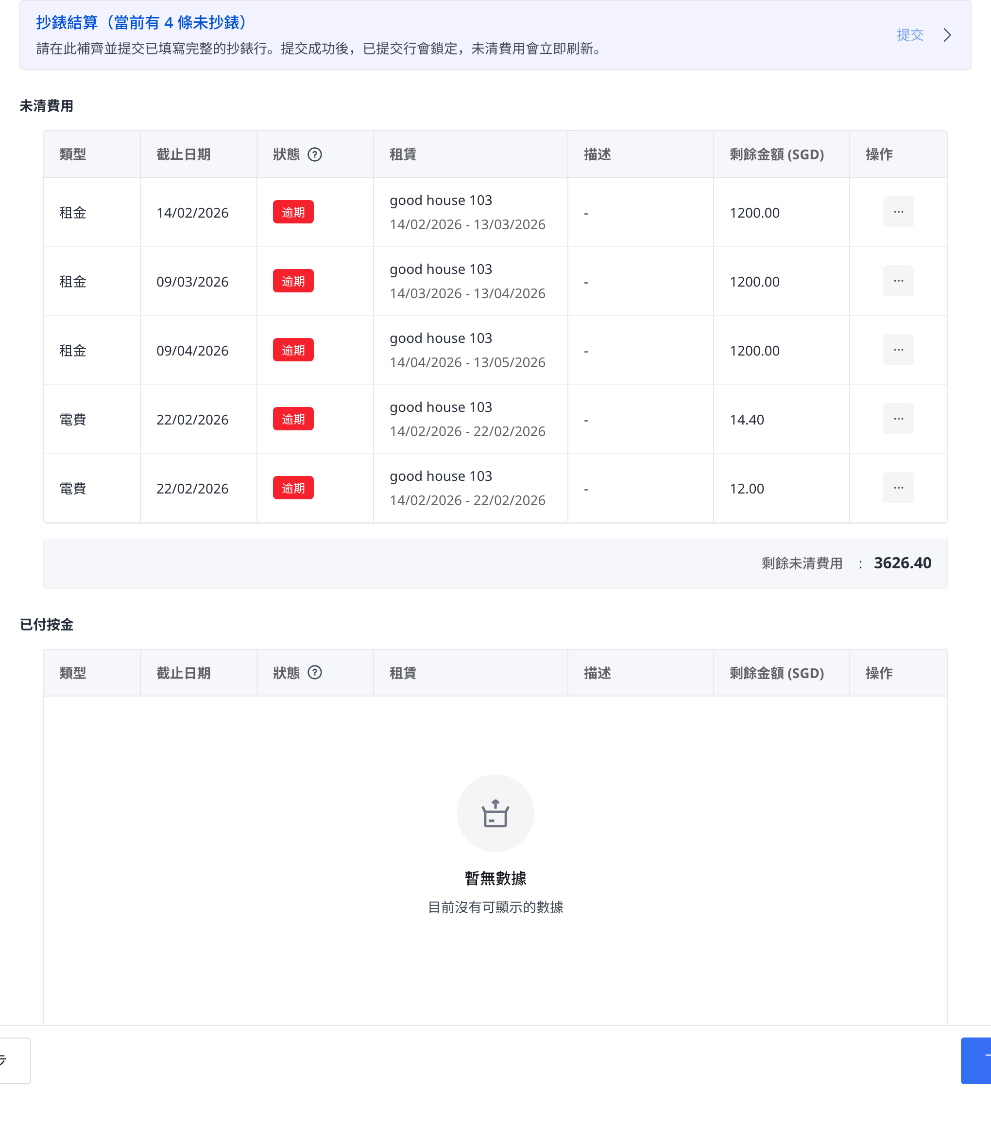 賬務處理步驟